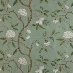 Colefax and Fowler - Snow Tree Silk Fabric